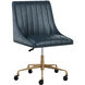 Halden Vintage Blue Office Chair